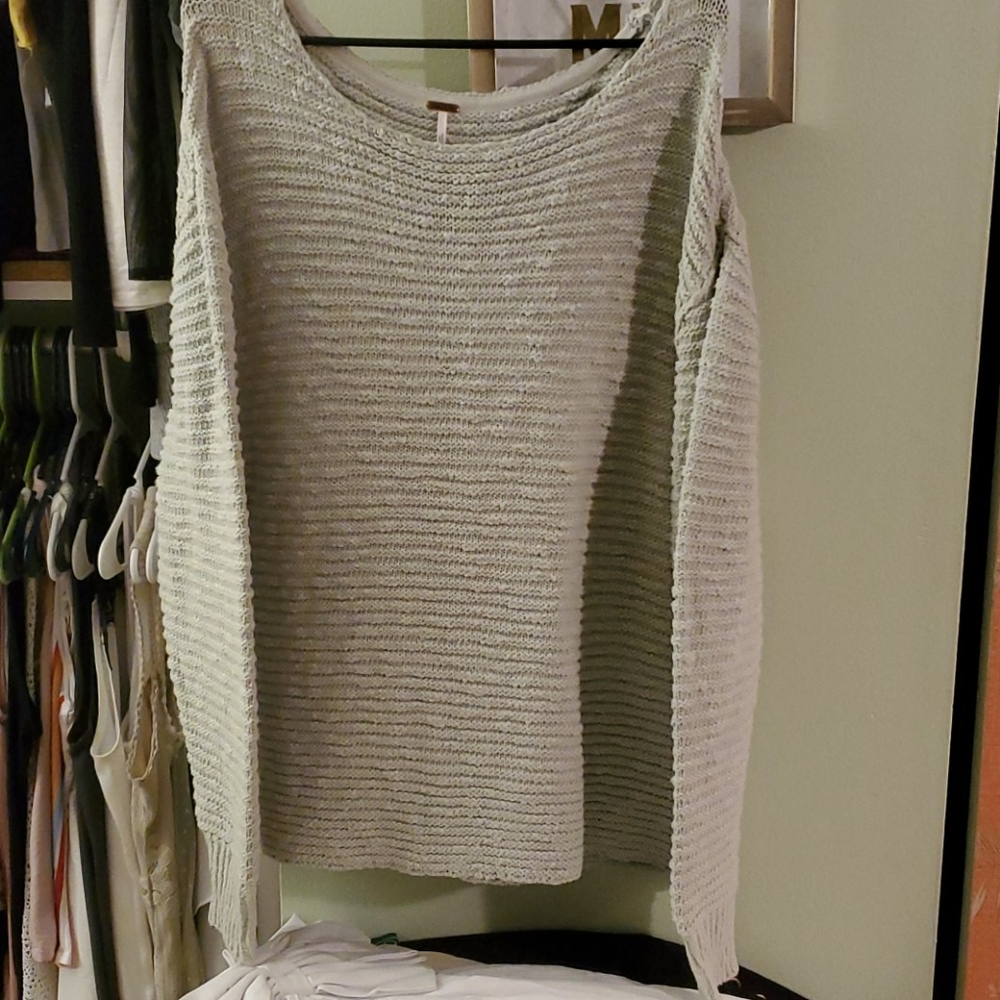 Free people Over sized knit sweater